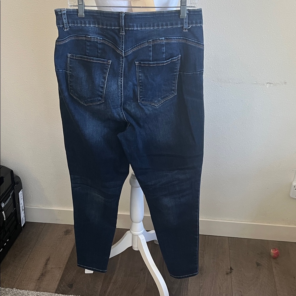 Wax Jean Dark Blue Denim - Picture 4 of 6